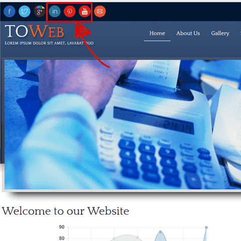 Website-Optimierungstool von TOWeb