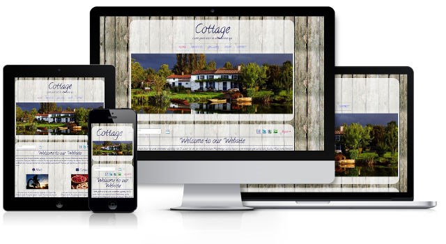 website presentation template