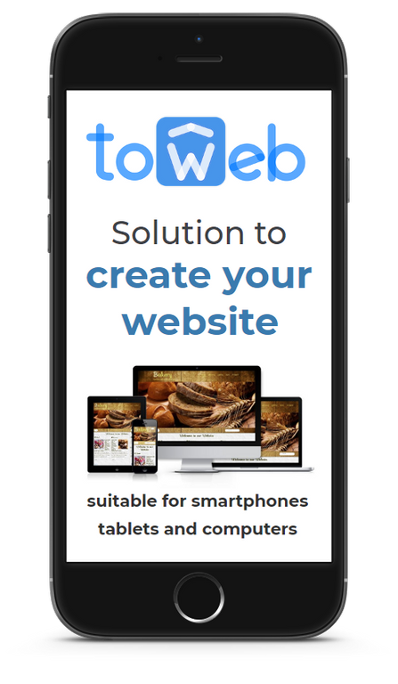 TOWeb smartphone logo