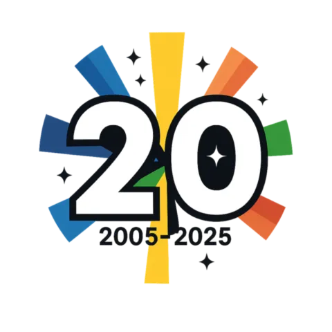 20 years anniversary 2005-2025