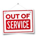out of service message