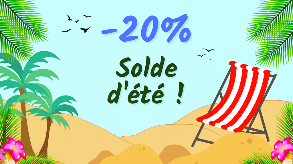 Solde d'été à -20%