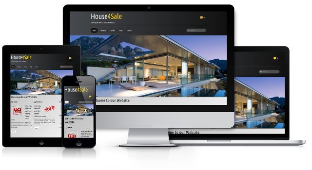 Modello Sito Responsive per agenzie immobiliari o vendita case