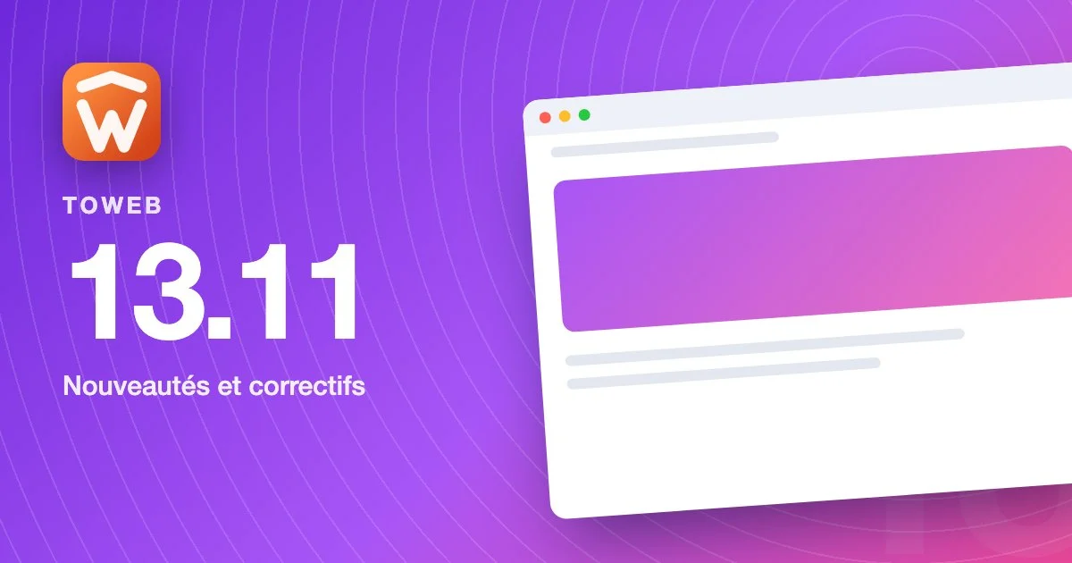 TOWeb versión 13.11