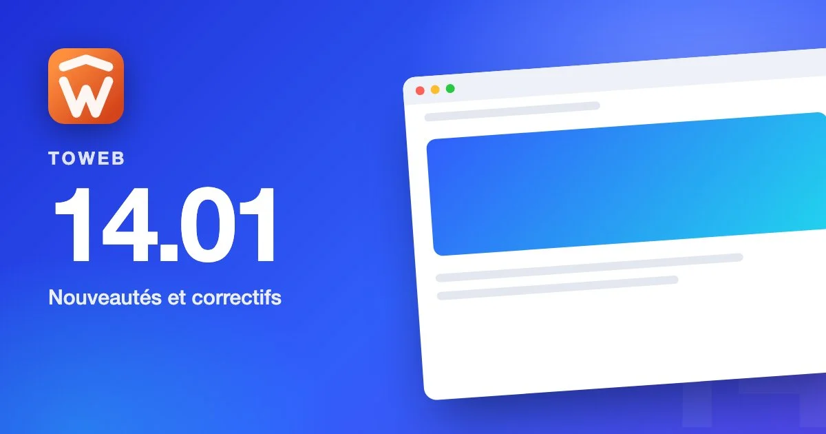 TOWeb versión 14.01