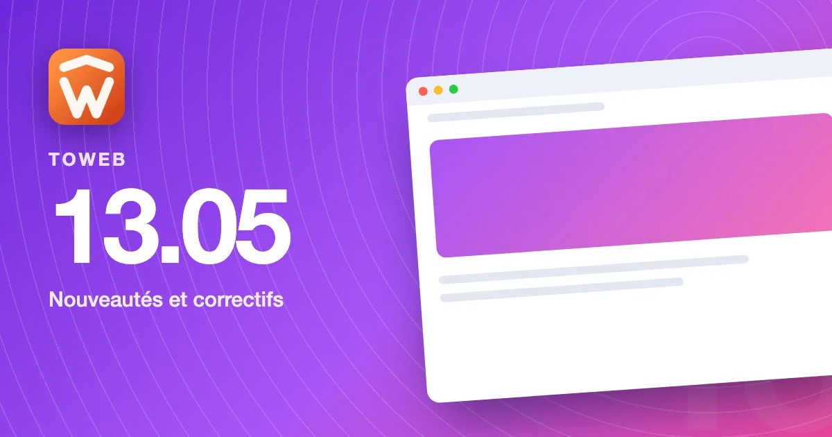 TOWeb versión 13.05