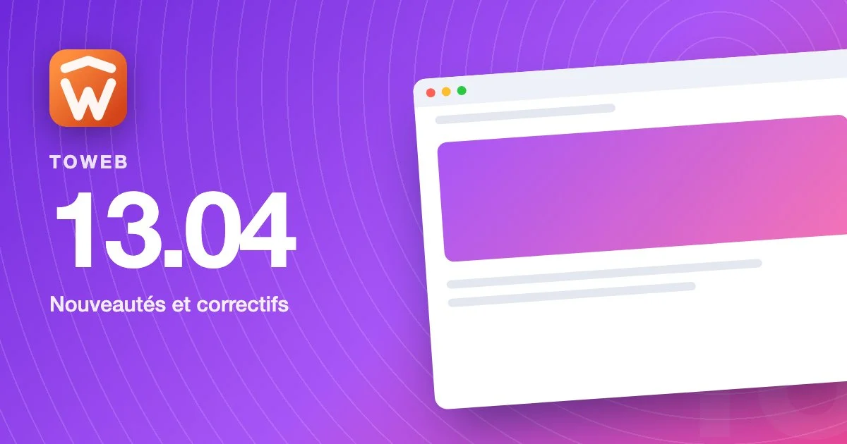 TOWeb versión 13.04