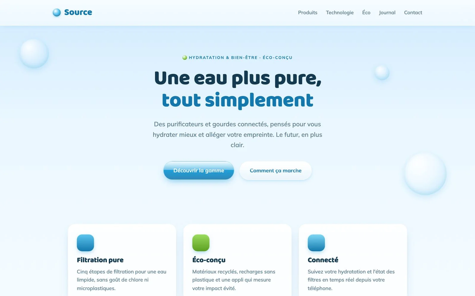 Aqua — Glanzend en luchtig, millenniumsfeer