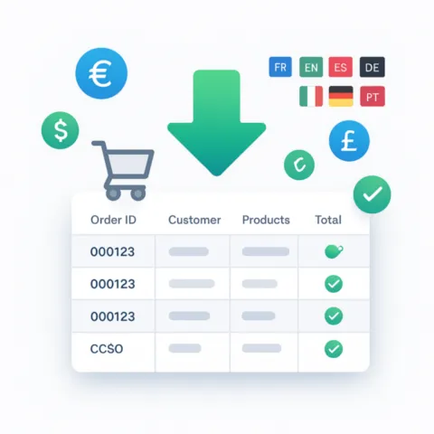 online order export